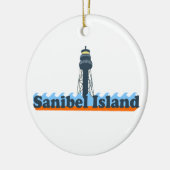 Sanibel Island Keramisch Ornament (Links)