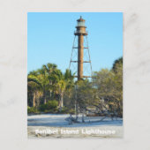 Sanibel Island Lighthouse - Briefkaart van Florida (Voorkant)