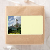 Sanibel Island Lighthouse Etiket (Insitu)