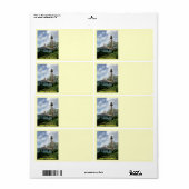 Sanibel Island Lighthouse Etiket (Full Sheet)