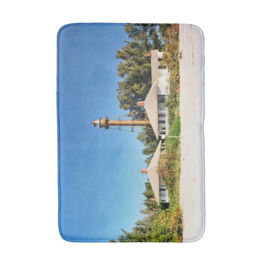 Sanibel Island Lighthouse, Florida Badmat (Voorkant Verticaal)