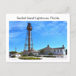 Sanibel Island Lighthouse, Florida Briefkaart