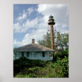 Sanibel Island Lighthouse Poster (Voorkant)