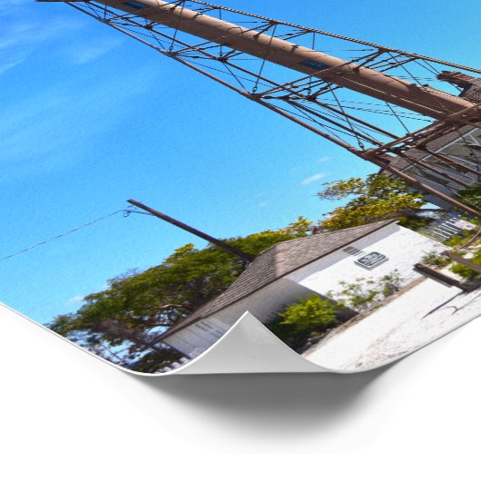 Sanibel Island Lighthouse Poster (Hoek)