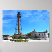 Sanibel Island Lighthouse Poster (Voorkant)