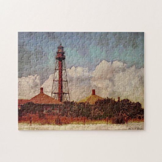 Sanibel Island Lighthouse Puzzle Legpuzzel (Horizontaal)
