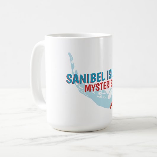 Sanibel Island Mysteries 15 oz. mok (Voorkant links)