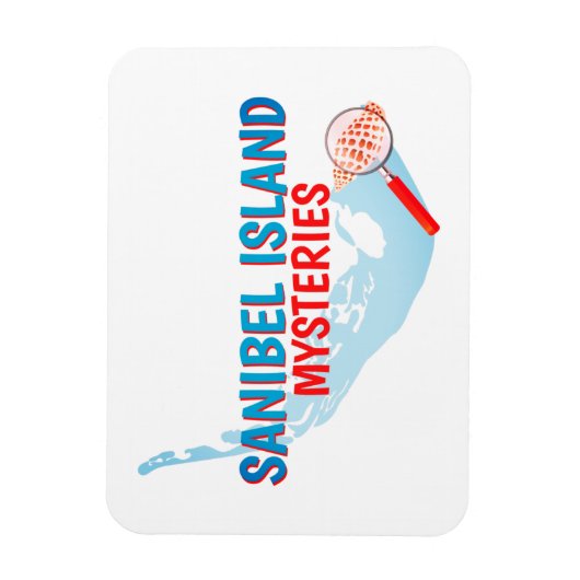 Sanibel Island Mysteries Refkoelkast Magnet Magneet (Verticaal)