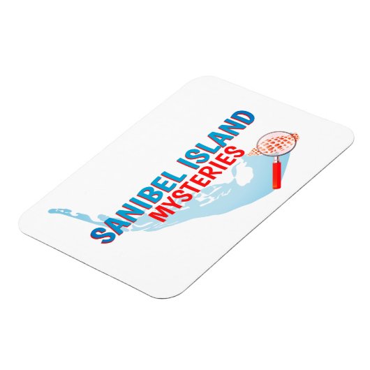 Sanibel Island Mysteries Refkoelkast Magnet Magneet (Linkerzijde)