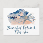 Sanibel Island Seashells Briefkaart (Voorkant)