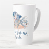 Sanibel Island Seashells Latte Mok (Rechterhoek)