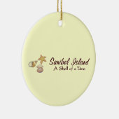 Sanibel Island Shells Keramisch Ornament (Rechts)