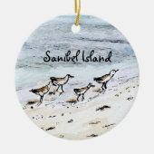 Sanibel Island souvenir Kerstornament Keramisch Ornament (Voorkant)