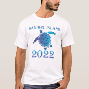Sanibel Island Spring Break 2022 Zee Turtl T-shirt