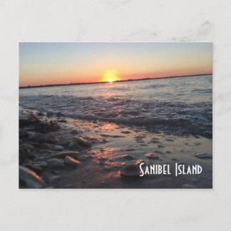 Sanibel Island sunset briefkaart