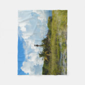 Sanibel Lighthouse Beach Blanket Fleece Deken (Voorkant)