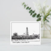 Sanibel Lighthouse briefkaart (Staand voorkant)