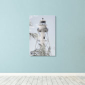 Sanibel Lighthouse Canvas Afdrukken (Insitu (Houten vloer))