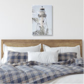 Sanibel Lighthouse Canvasprint Canvas Afdruk (Insitu (Slaapkamer))