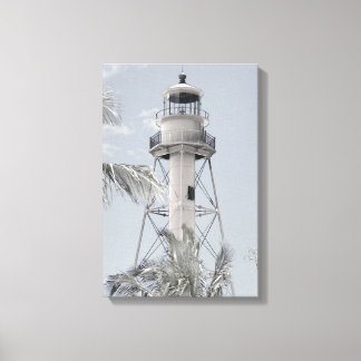 Sanibel Lighthouse Canvasprint Canvas Afdruk