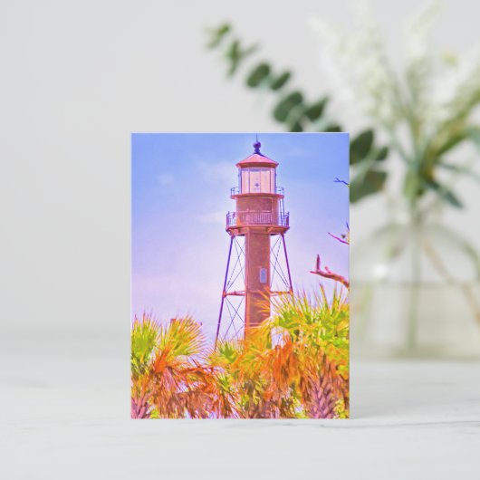 Sanibel Lighthouse collectie Briefkaart (Staand voorkant)