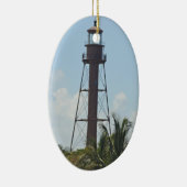 Sanibel Lighthouse Oval Ornament (Rechts)