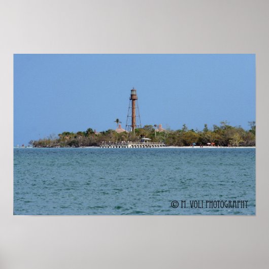 Sanibel Lighthouse Poster (Voorkant)
