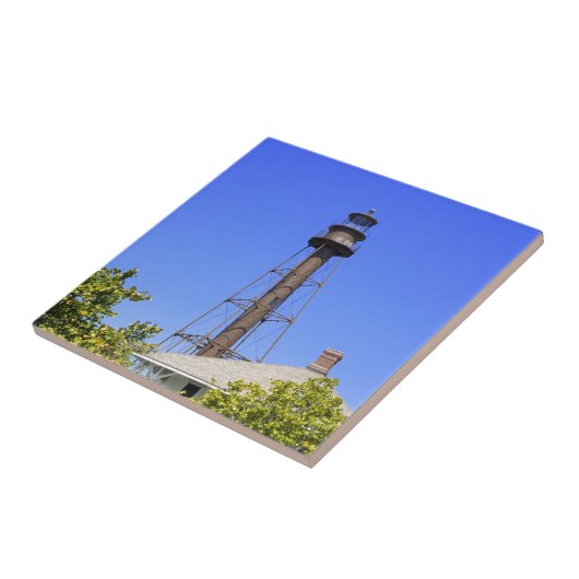 Sanibel Lighthouse Tegeltje (Zijkant)