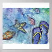 Sanibel Sandals Poster (Voorkant)