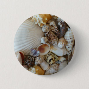 Sanibel-schelpen Ronde Button 5,7 Cm