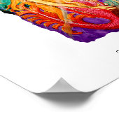 "Sanibel Siren"-Poster - 15 x 15" Poster (Hoek)