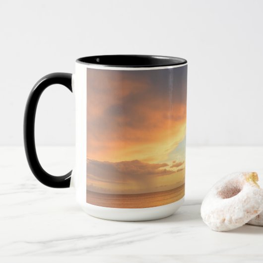 Sanibel Sunset Mok (Met donut)