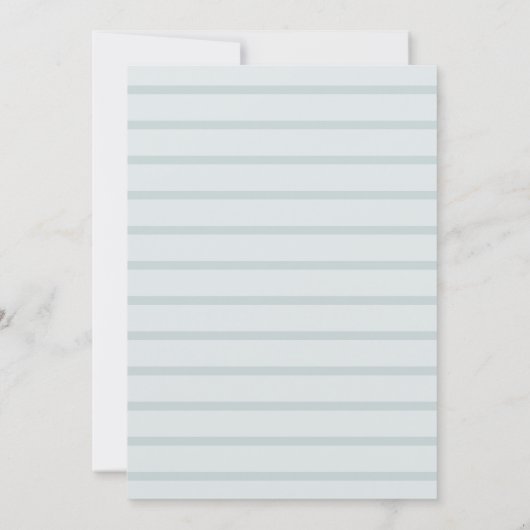 Sanibel | Tropische bruiloft uitnodiging (Achterkant)