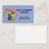 sanitair reparatiedienst visitekaartje (Voorkant / Achterkant)