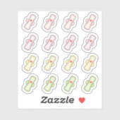 Sanitair Servet Pad Periode Cyclus Tracker Planner Sticker (Vel)