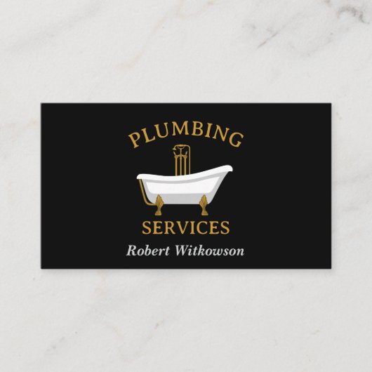 Sanitair Visitekaartje voor sanitair (Voorkant)