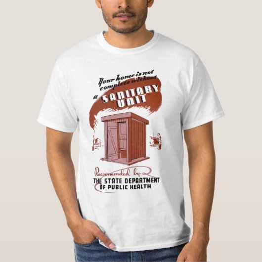 Sanitaire eenheid t-shirt (Voorkant)