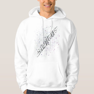 Sanitas - (Wit) verbrijzelde sterren Hoodie