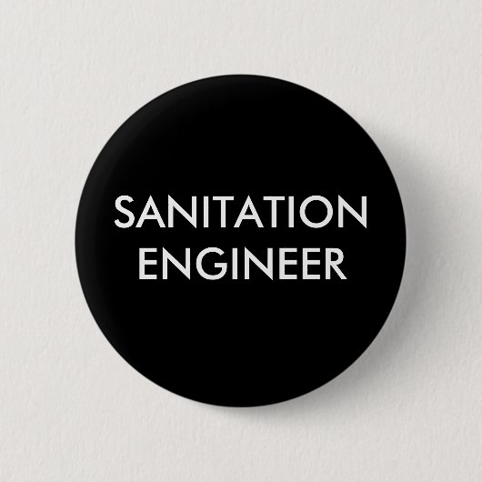 SANITATIE ENGINEER-BUTTON RONDE BUTTON 5,7 CM (Voorkant)
