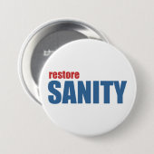 Saniteit herstellen ronde button 7,6 cm (Voorkant /achterkant)