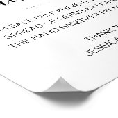 Sanitizing Station Hand Sanitizer Wedding Poster (Hoek)