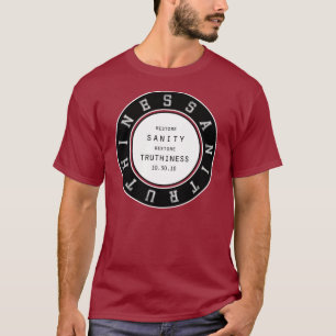 Sanitruthiness - Donker T-shirt