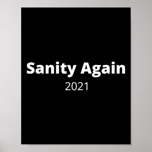 Sanity Again 2021-2025 Poster (Voorkant)