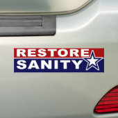 Sanity-Bumpersticker herstellen Bumpersticker (Op auto)