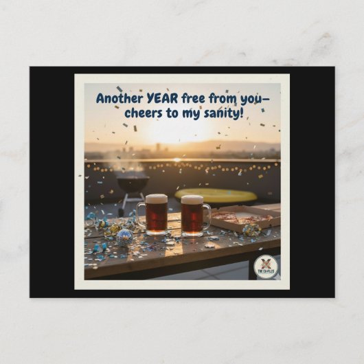 sanity (m) feestdagenkaart (Voorkant)