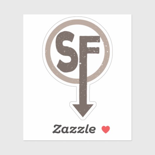 Sanitys herfsten, Sally face logo Sticker (Vel)