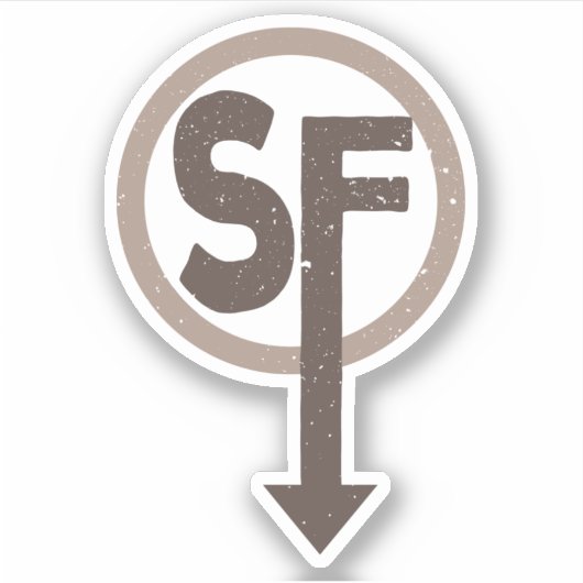 Sanitys herfsten, Sally face logo Sticker (Voorkant)