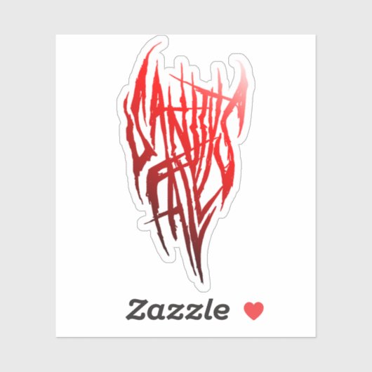 Sanitys herfsten, Sally face logo Sticker (Vel)