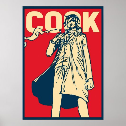 Sanji de Cook Poster (Voorkant)