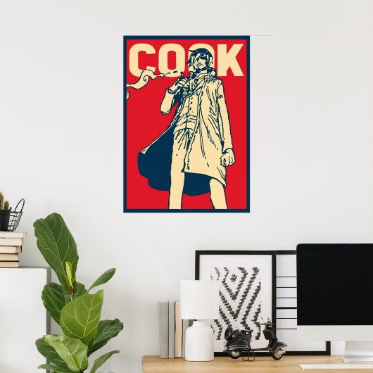 Sanji de Cook Poster (Thuiskantoor)